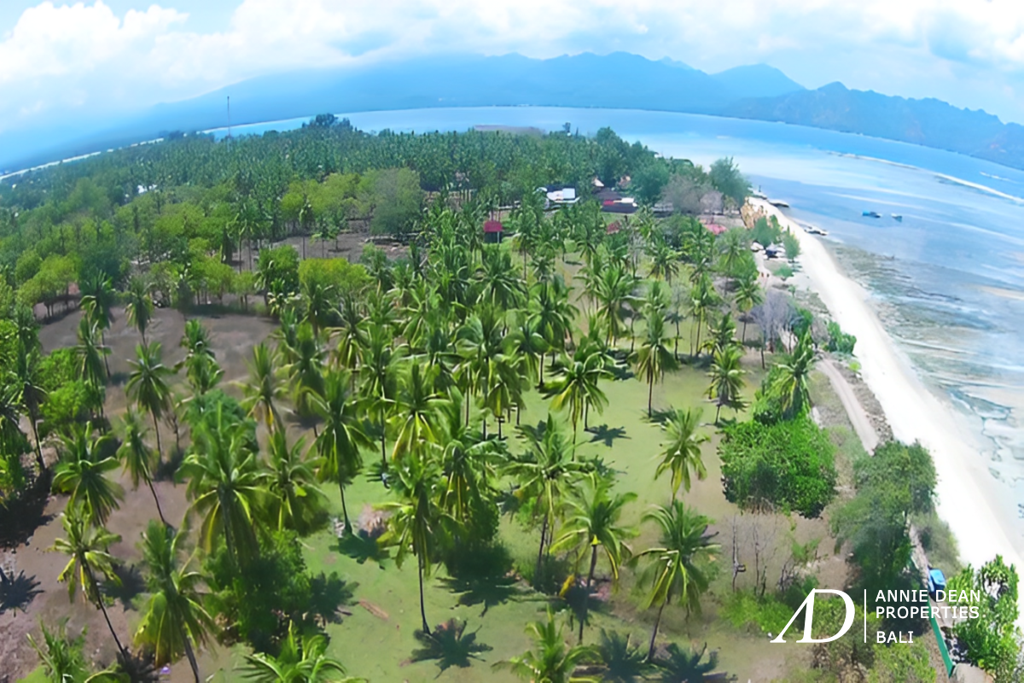 FREEHOLD BEACHFRONT LAND IN GILI AIR-LOMBOK (2.15 HECTARES)