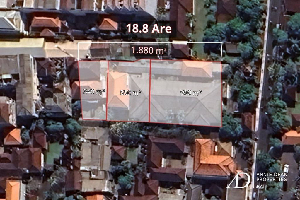  FREEHOLD LAND WITH EXISTING BUILDINGS IN KUTA (18 ARE)