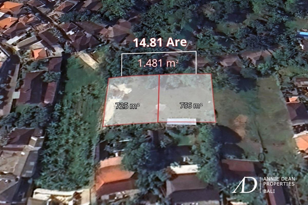 LEASEHOLD LAND IN KEROBOKAN  (15 ARE) NEAR JALAN RAYA CANGGU