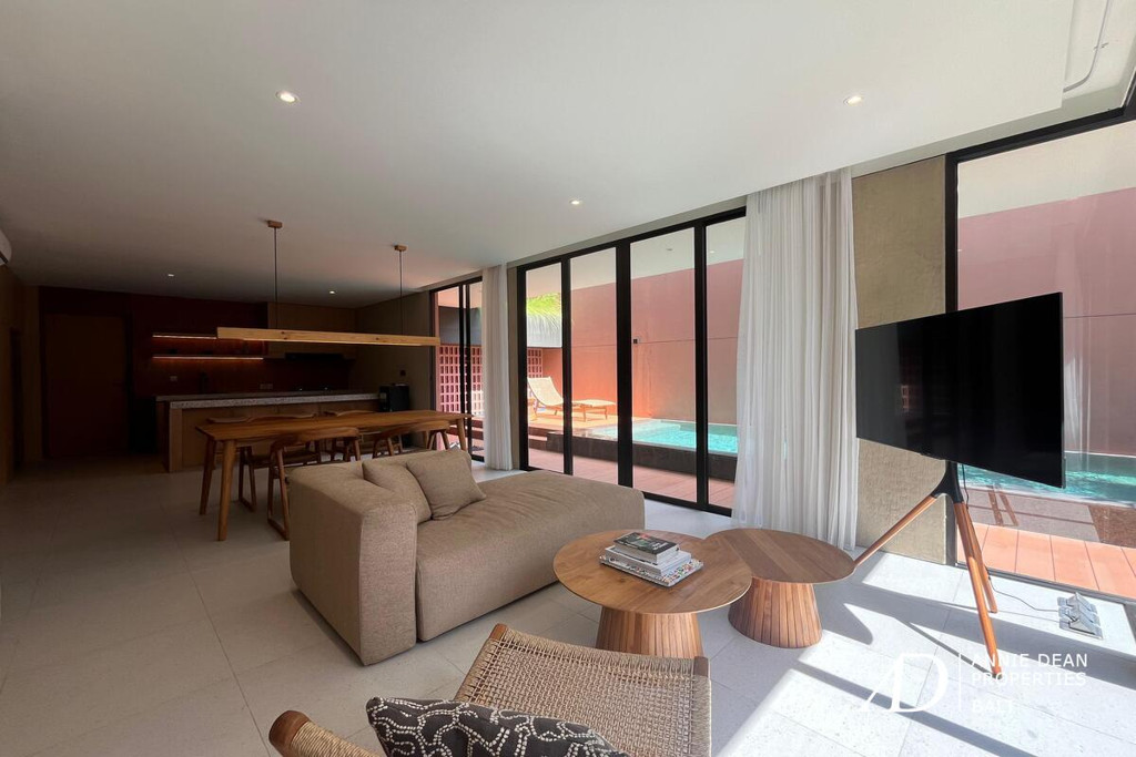 LEASEHOLD MODERN TERRACOTTA 2 PLUS 1 BEDROOM VILLA IN KEROBOKAN