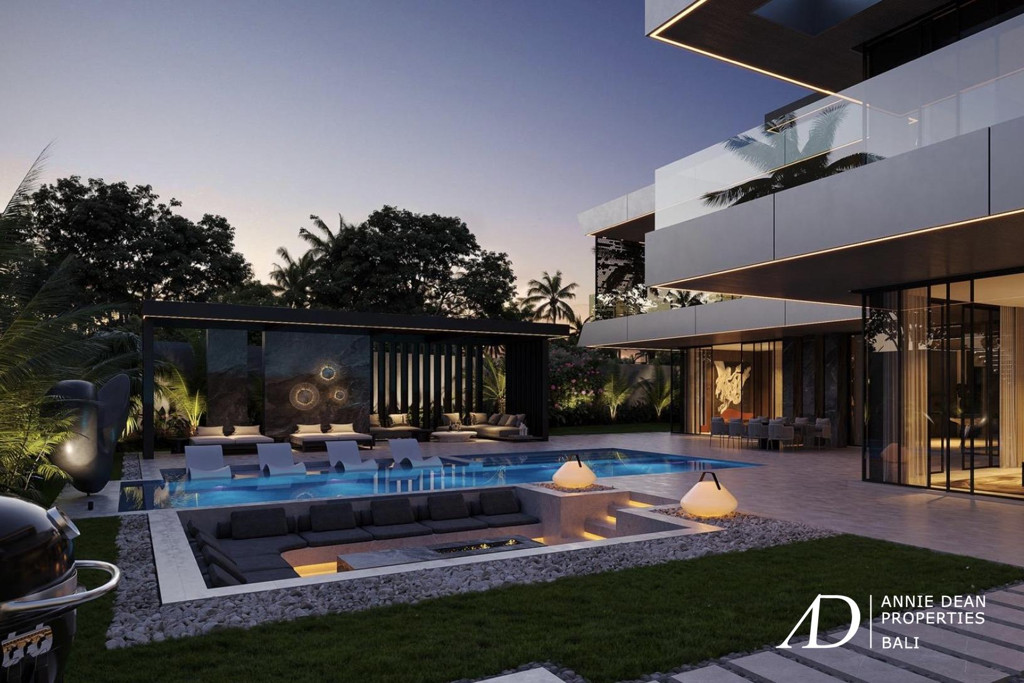 LEASEHOLD | 5-BEDROOM MODERN LUXURY VILLA FOR SALE IN UMALAS BALI