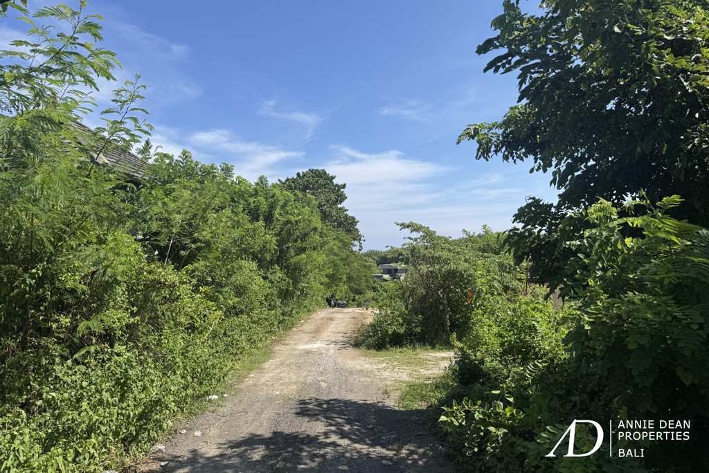 FREEHOLD LAND IN PECATU WITH OCEAN VIEW - PRIME FOR VILLA DEVELOPMENT