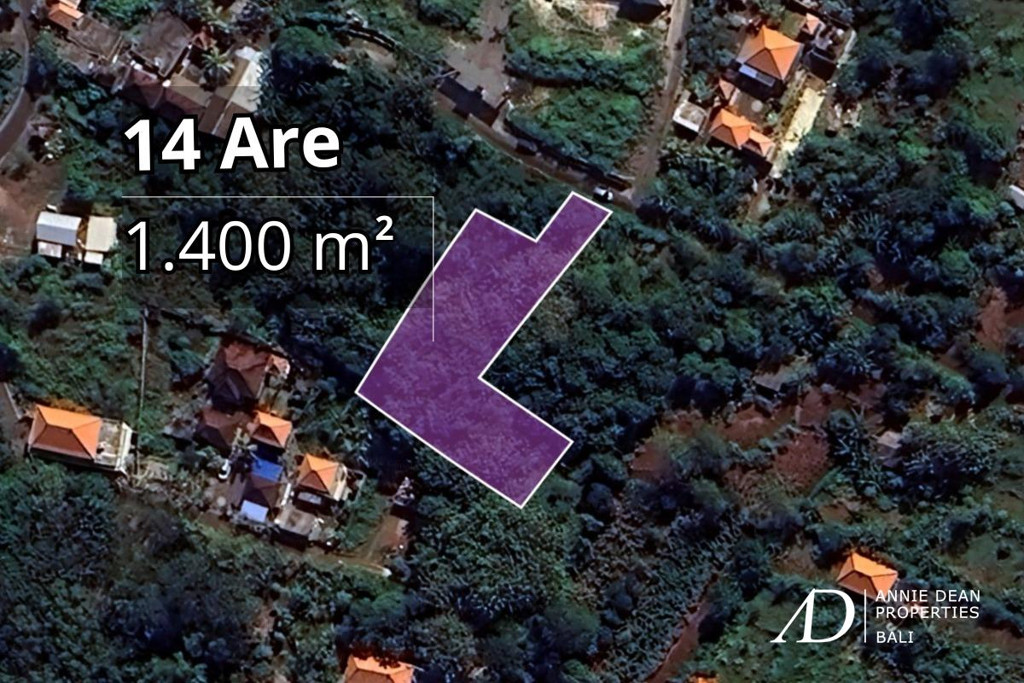 FREEHOLD LAND IN PRIME BUKIT (1,400 M2) - NEAR ULUWATU CLIFF