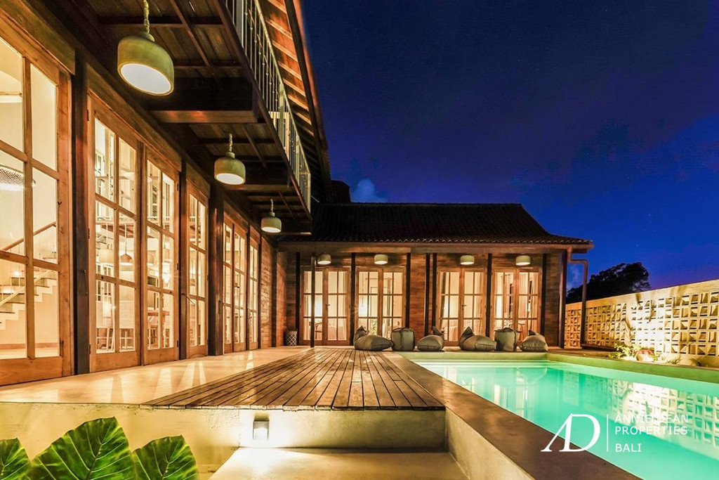 YEARLY RENTAL | 3-BEDROOM WOODEN VILLAS IN BERAWA WITH PRIVATE POOL