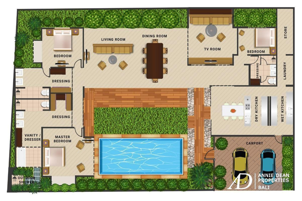 LEASEHOLD | PRIME SEMINYAK VILLA WITH PONDOK WISATA - 29 YEARS LEASE