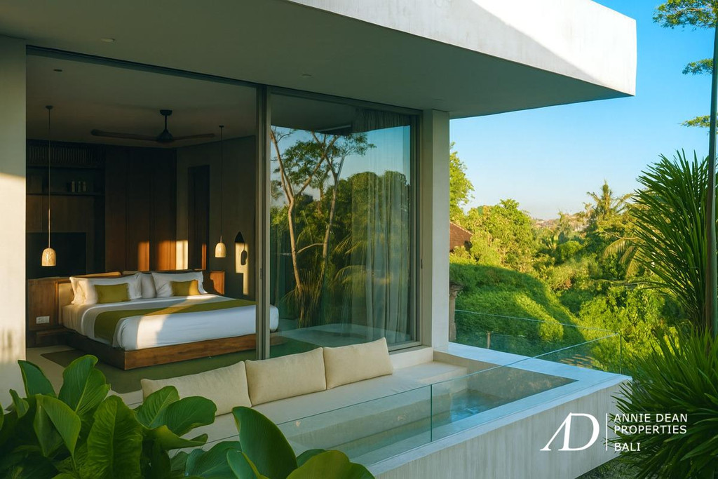 LEASEHOLD | TROPICAL BRUTALIST ARCHITECTURE OFFERS STUNNING RICE FIELD VIEWS