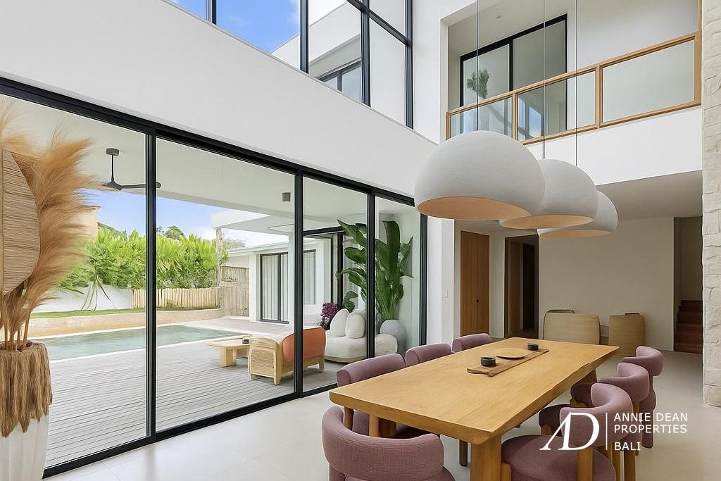 FREEHOLD | BRAND-NEW MODERN  4-BEDROOMS VILLA IN PERERENAN, BALI