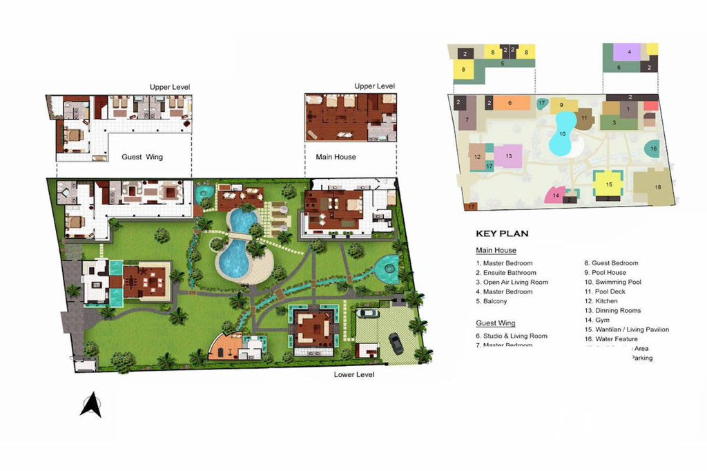 FREEHOLD | 8-BEDROOM ESTATE NEAR MERTASARI BEACH SANUR, BALI