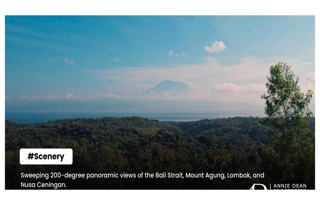 FREEHOLD | LAND INVESTMENT WITH A STUNNING  OCEAN-VIEW IN NUSA PENIDA