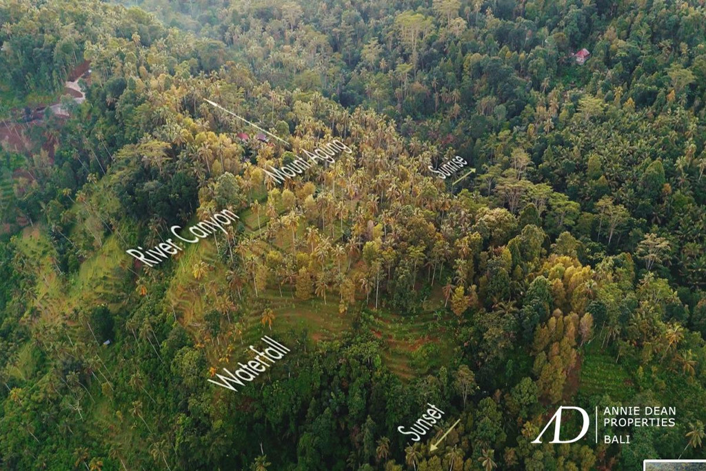LEASEHOLD | UNIQUE CANYON-EDGE LAND IN SIDEMEN, BALI