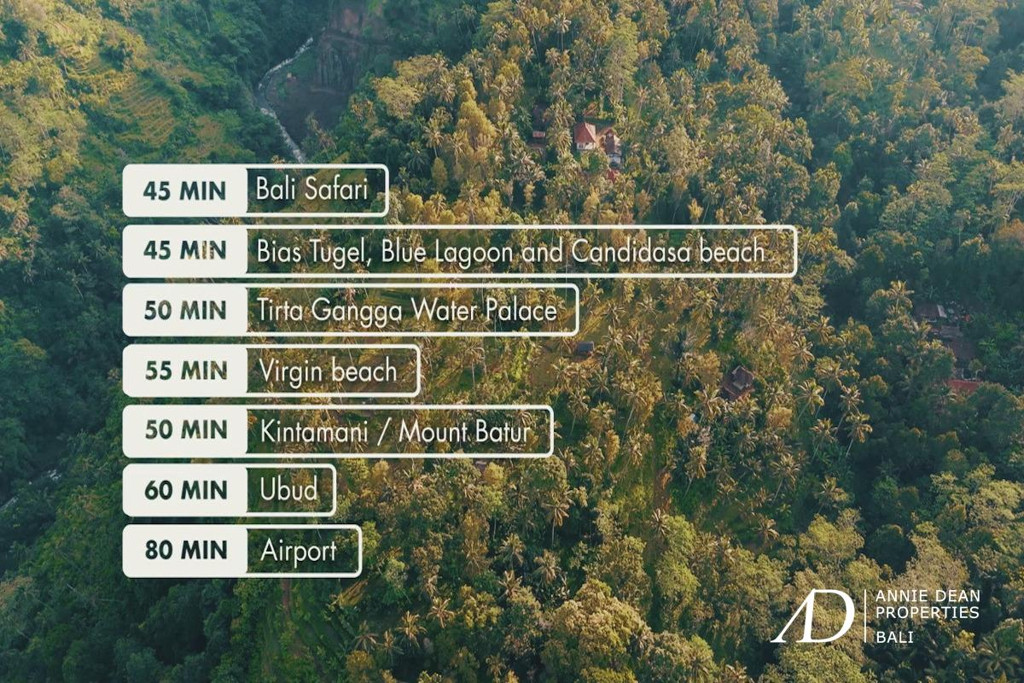 LEASEHOLD | UNIQUE CANYON-EDGE LAND IN SIDEMEN, BALI