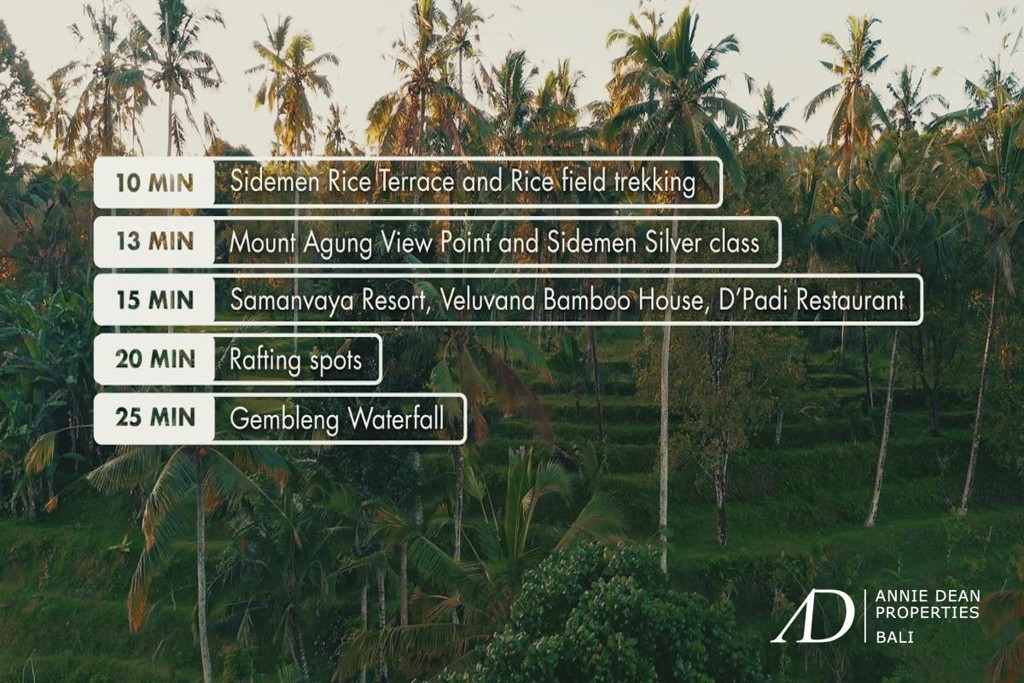 LEASEHOLD | UNIQUE CANYON-EDGE LAND IN SIDEMEN, BALI