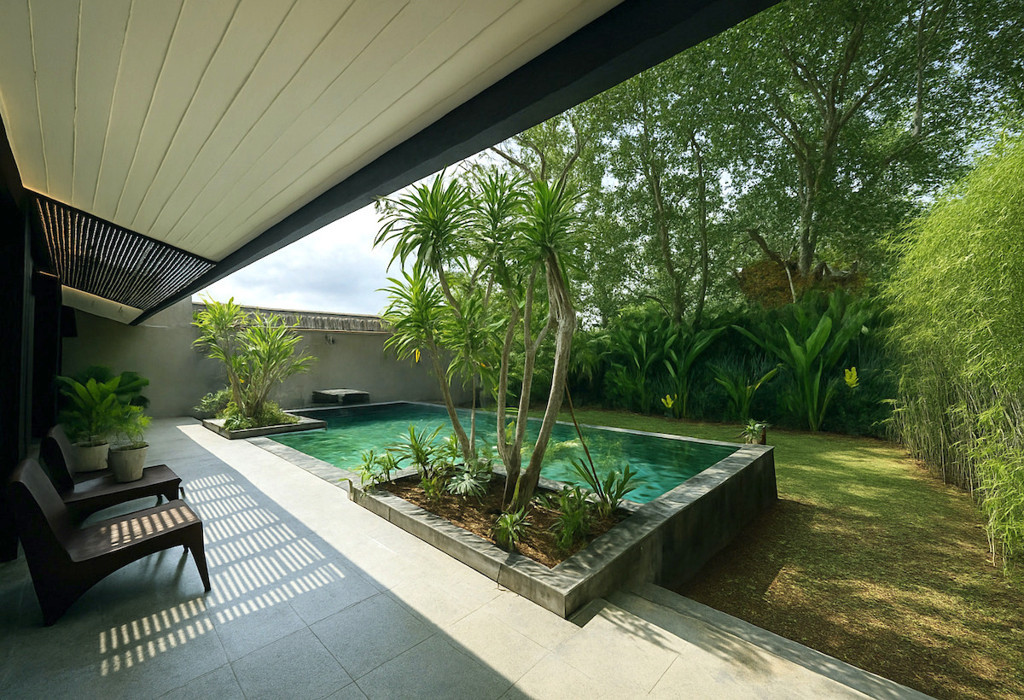 YEARLY/MONTHLY | TROPICAL JOGLO 3 BEDROOM VILLA WITH ICONIC ARCHITECTURE IN CEMAGI