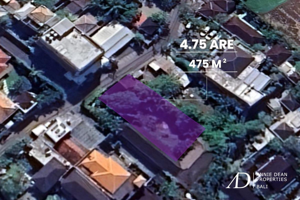 FREEHOLD | SMALL PLOT LAND ONE STEP FROM SEMINYAK BEACH