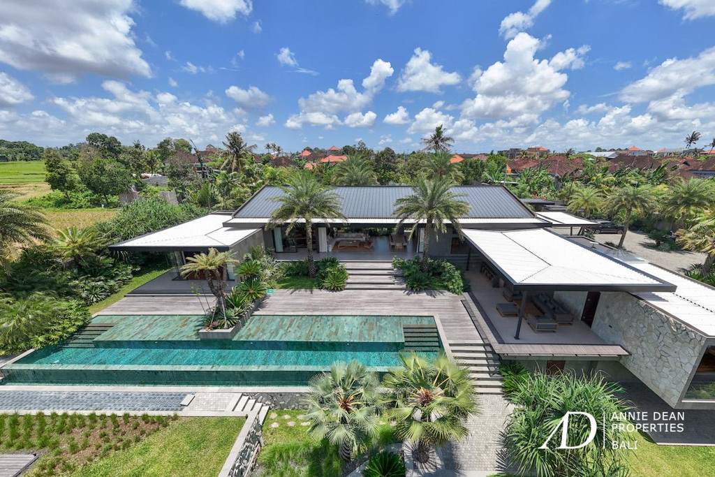 FREEHOLD | MODERN DESIGNER VILLA WITH RICE FIELD VIEWS - TABANAN
