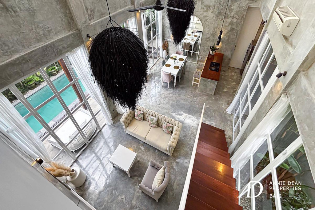 YEARLY RENTAL | MODERN LOFT-STYLE 4-BEDROOM VILLA FOR RENT IN PRIME UMALAS