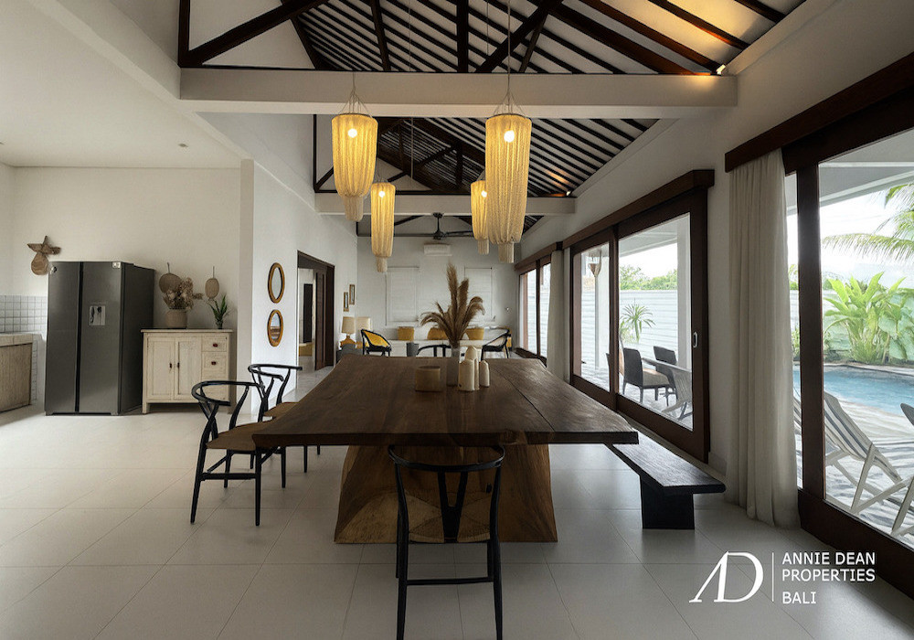 LEASEHOLD | SINGLE-LEVEL 3-BEDROOM VILLA IN PEACEFUL NYANYI, CANGGU
