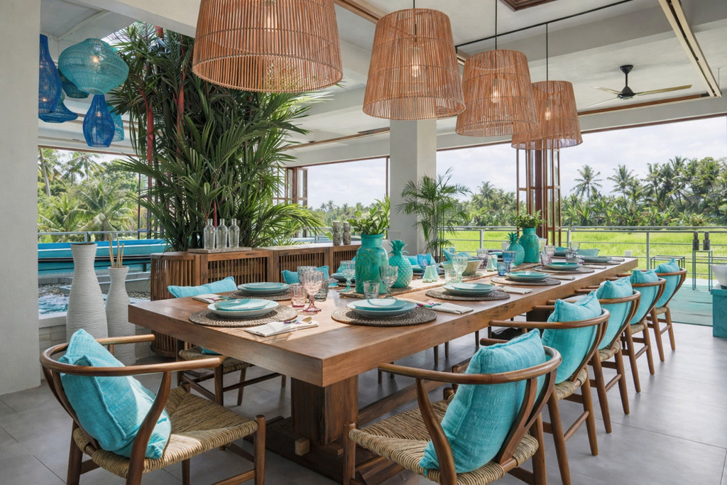 LEASEHOLD | LUXURY 5-BEDROOM VILLA WITH RICE FIELD VIEWS - TANAH LOT