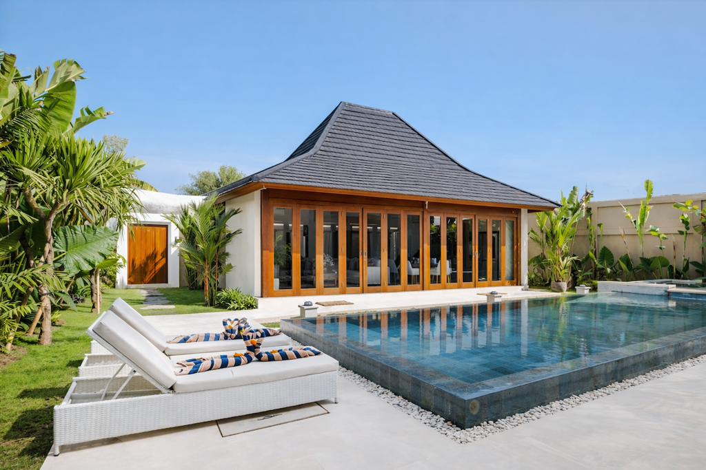 FREEHOLD | MODERN JOGLO & CONTEMPORARY STYLE VILLA IN KEROBOKAN