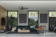 LEASEHOLD MIND-CENTURY FUSION 2-BED VILLA IN CANGGU 