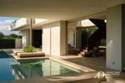 LEASEHOLD | TROPICAL BRUTALIST ARCHITECTURE OFFERS STUNNING RICE FIELD VIEWS