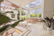 LEASEHOLD | MODERN MINIMALIST VILLA WITH ROOFTOP IN PRIME JIMBARAN