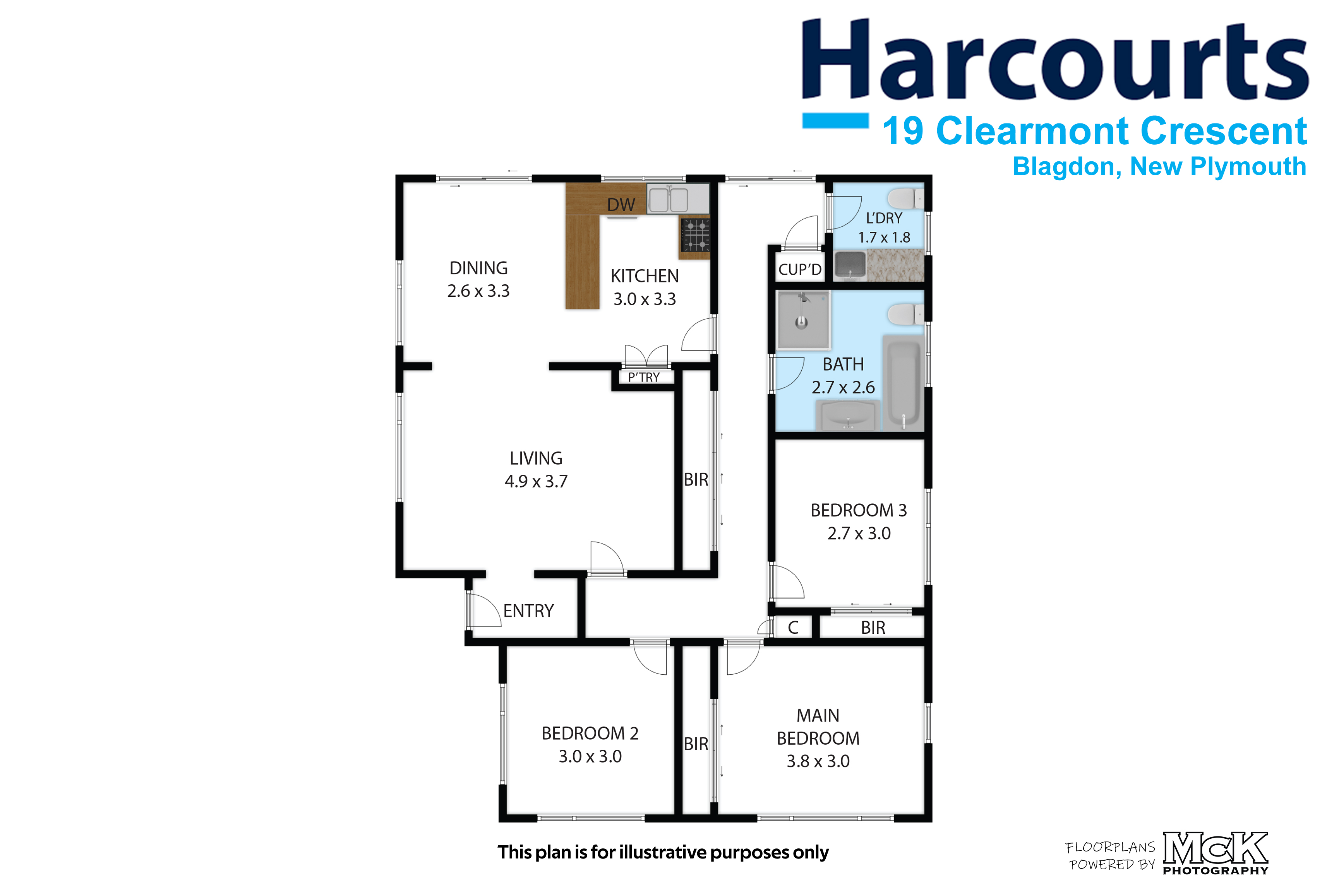 19 Clearmont Crescent, Blagdon, NZ House for Sale