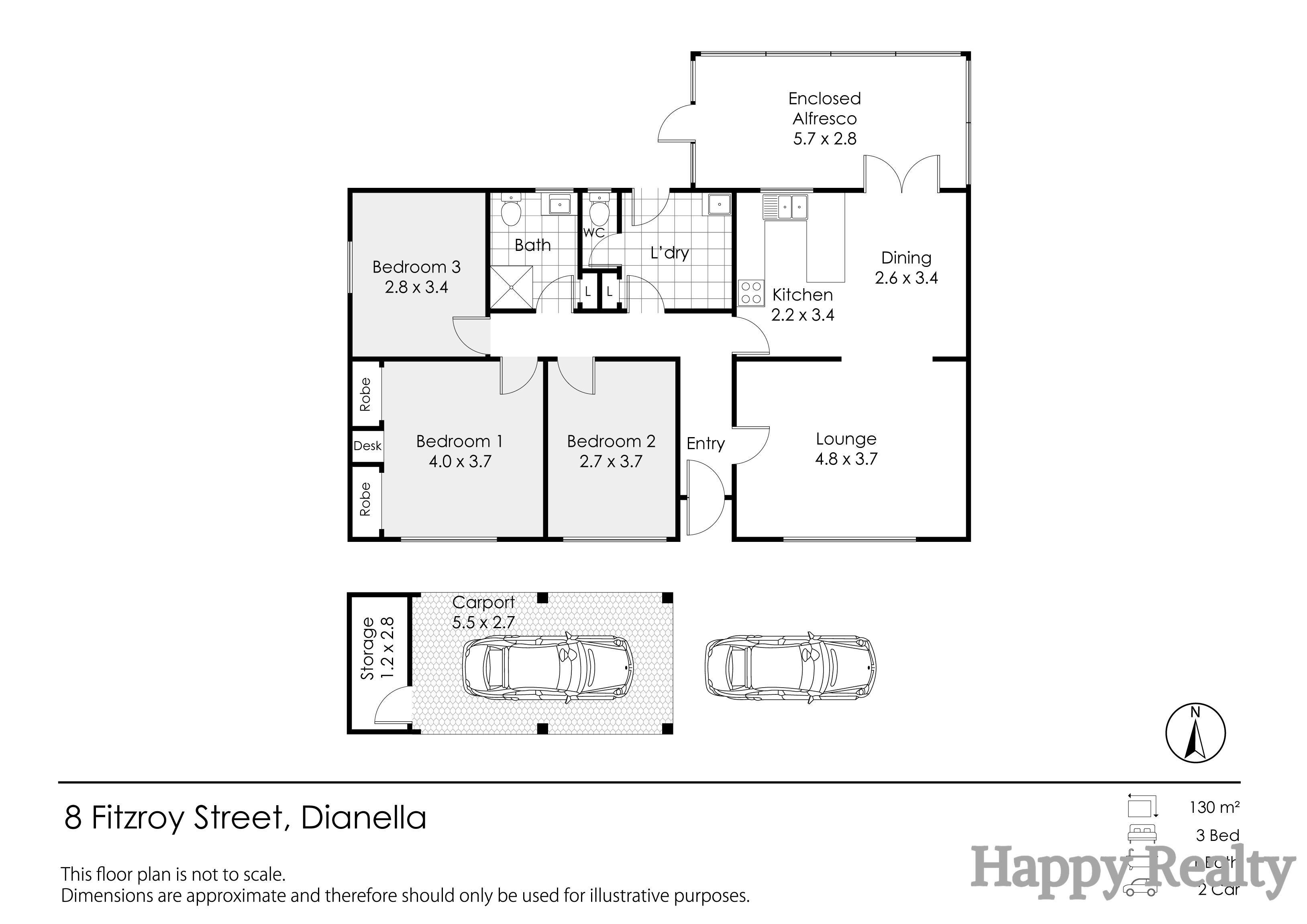 Listing image for 8 Fitzroy Street, DIANELLA  WA  6059