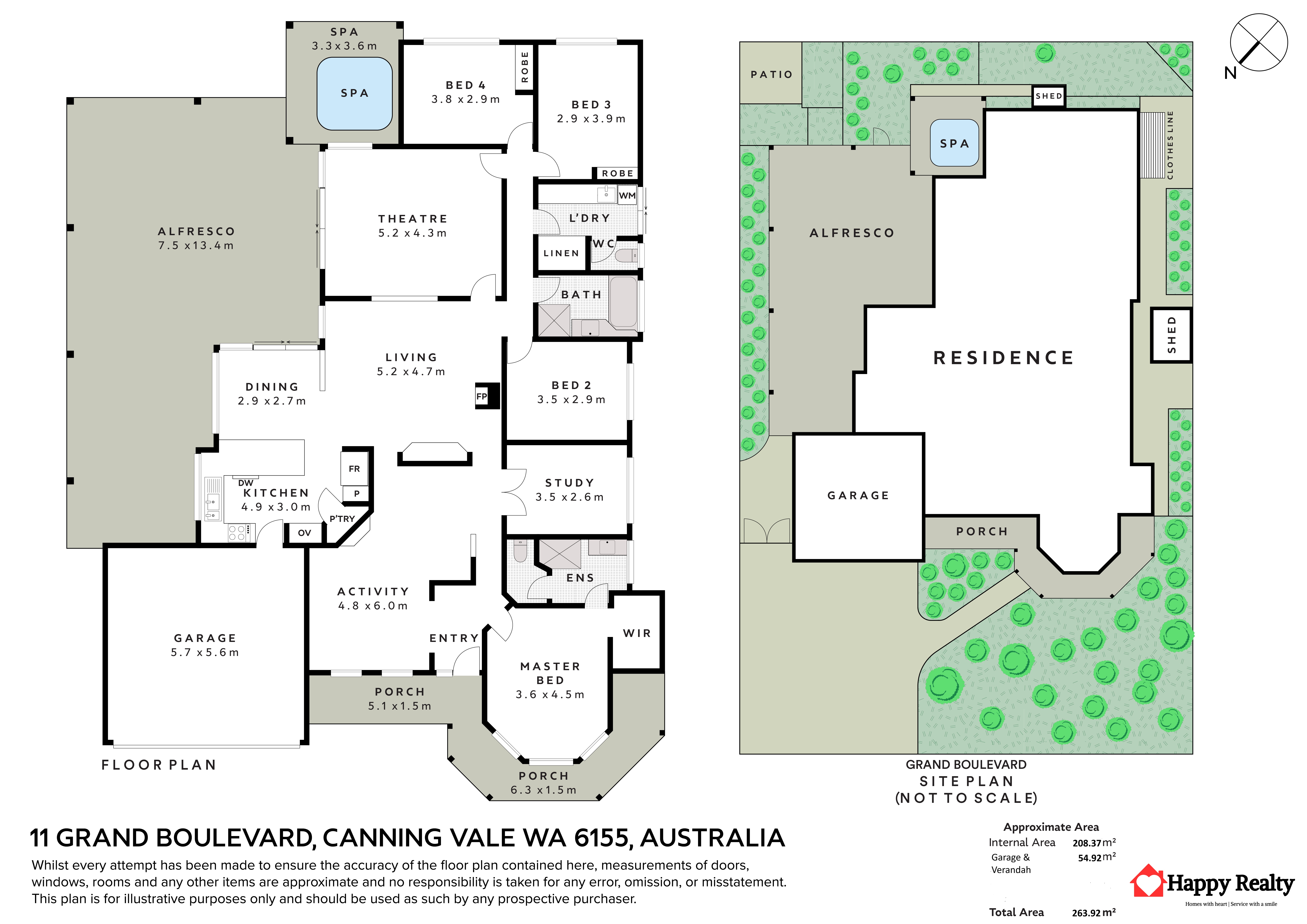 Listing image for 11 Grand Boulevard, CANNING VALE  WA  6155