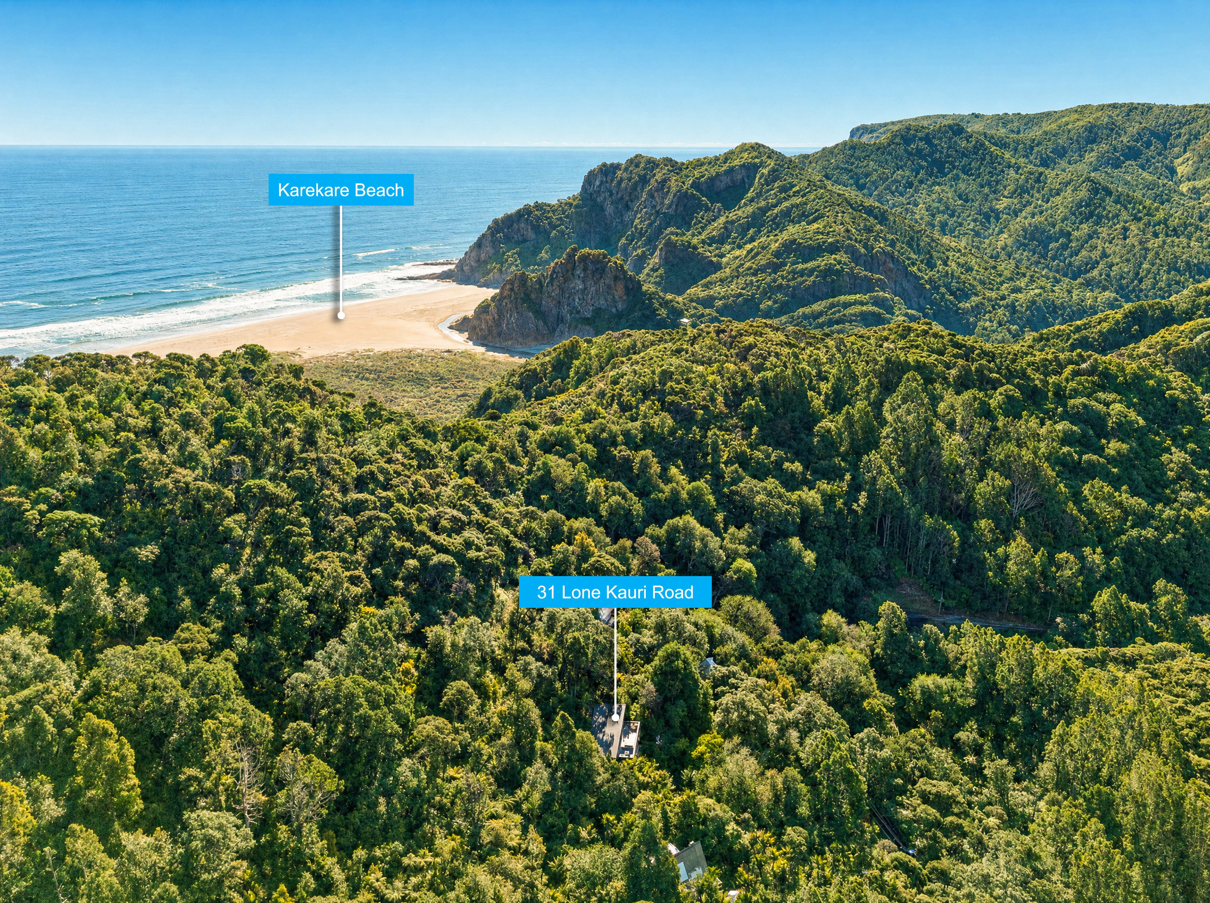 31 Lone Kauri Road, Karekare