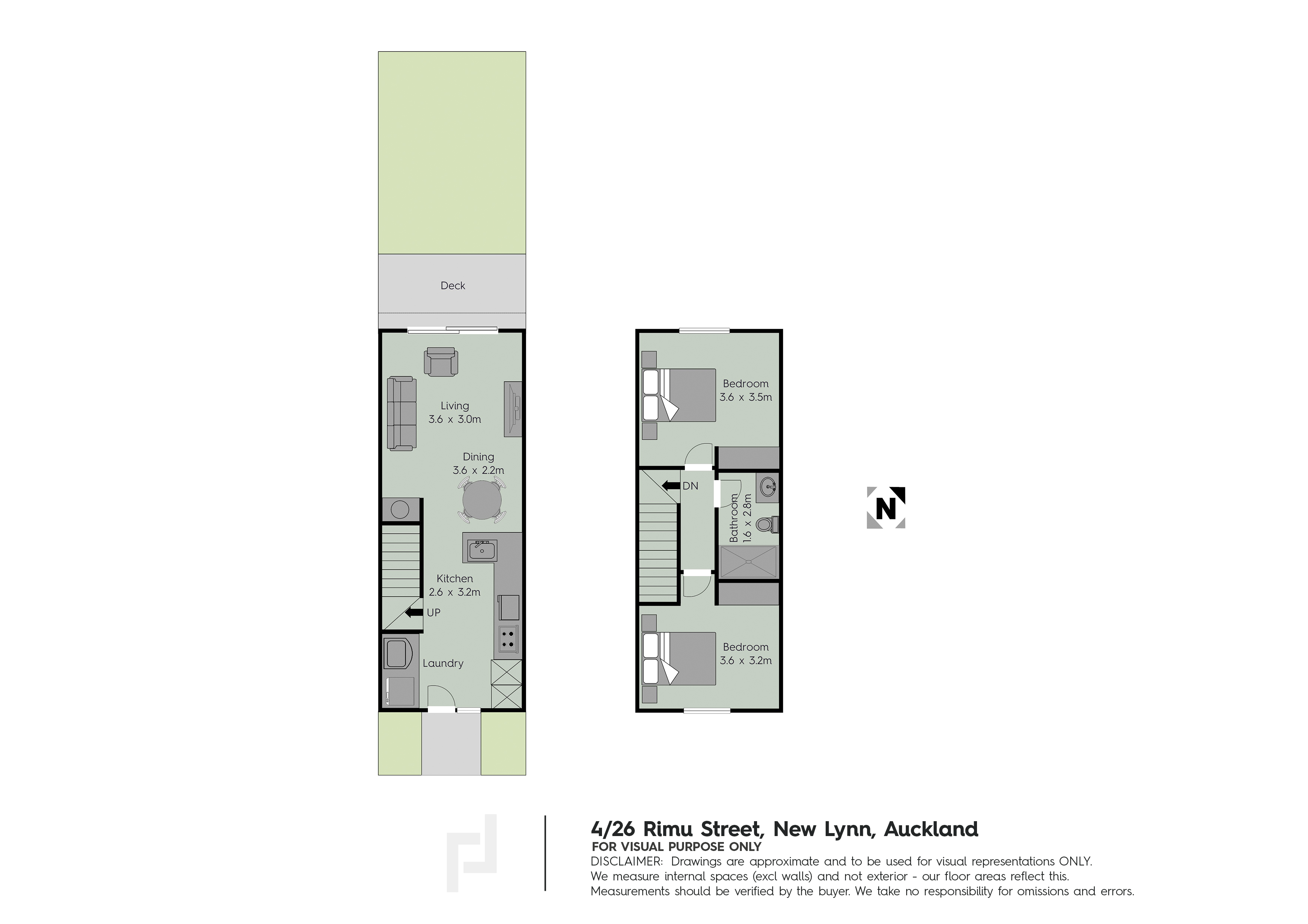 Floor plan for 4/26 Rimu Street