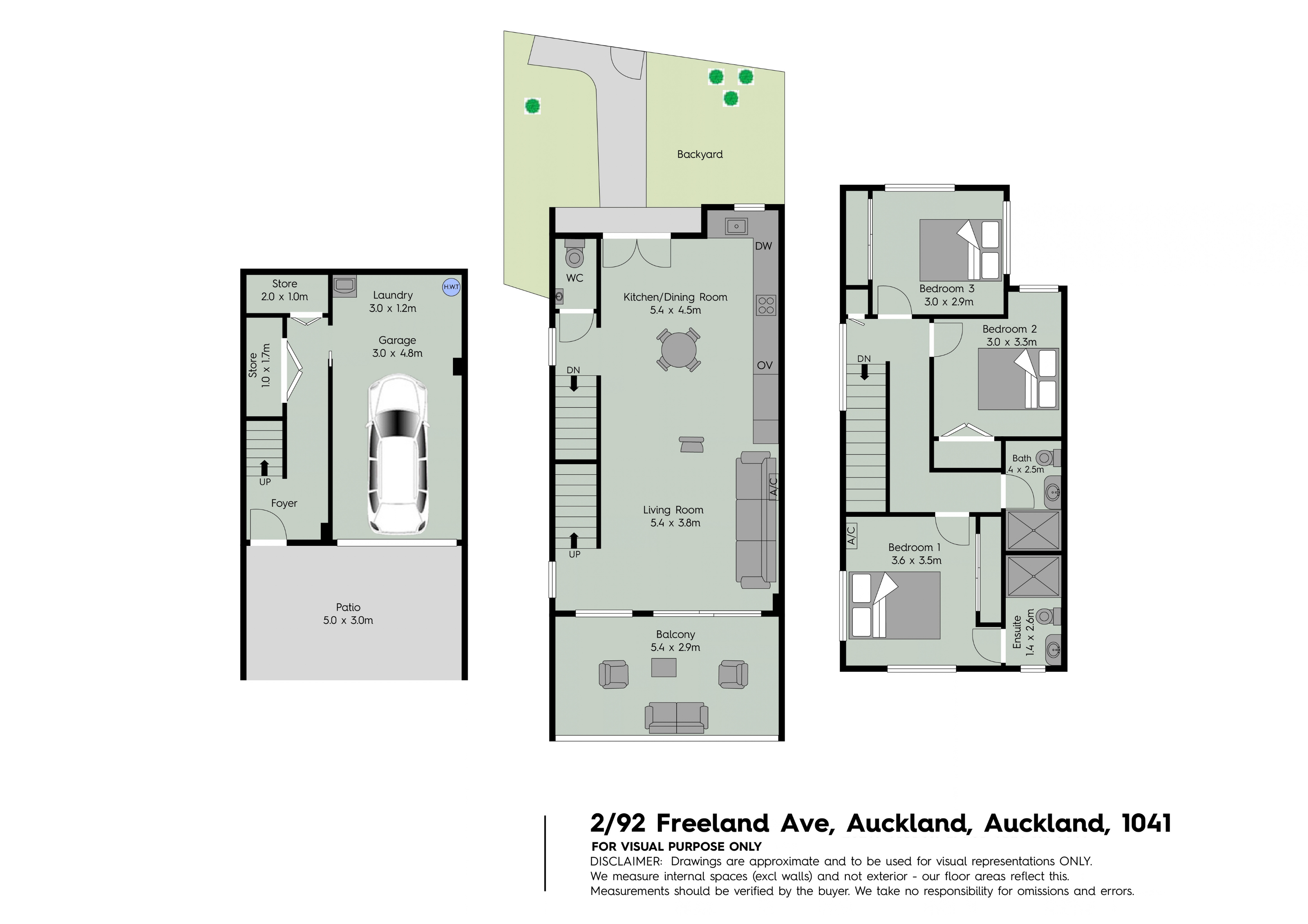 Floor plan for 2/92 Freeland Avenue