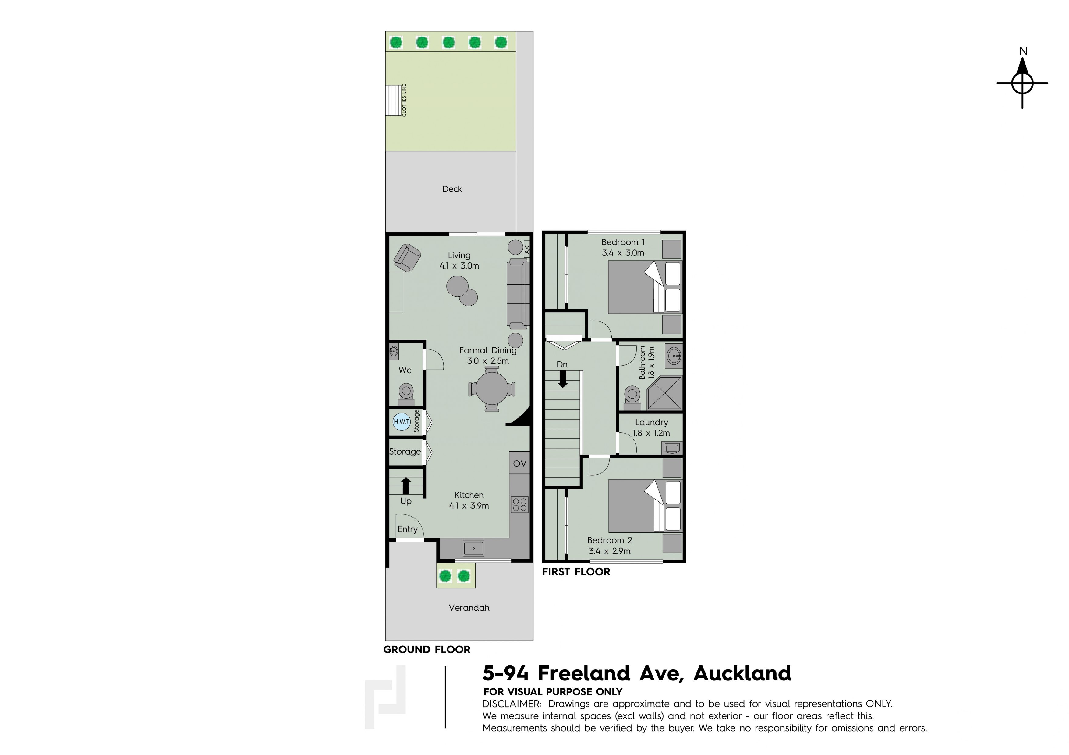 Floor plan for 5/94 Freeland Avenue