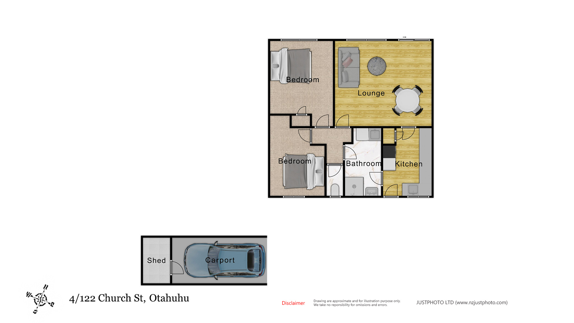 4/122 Church Street, Otahuhu, NZ 1062 House for Sale