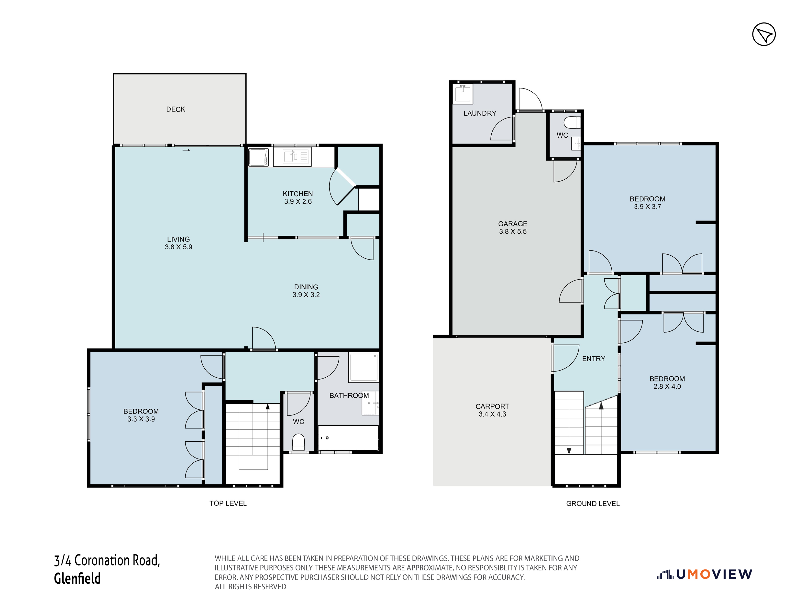 3/4 Coronation Road, Glenfield, NZ 0627 Townhouse for Sale