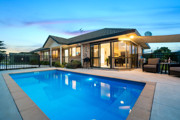 Poolside, coastal dual living
