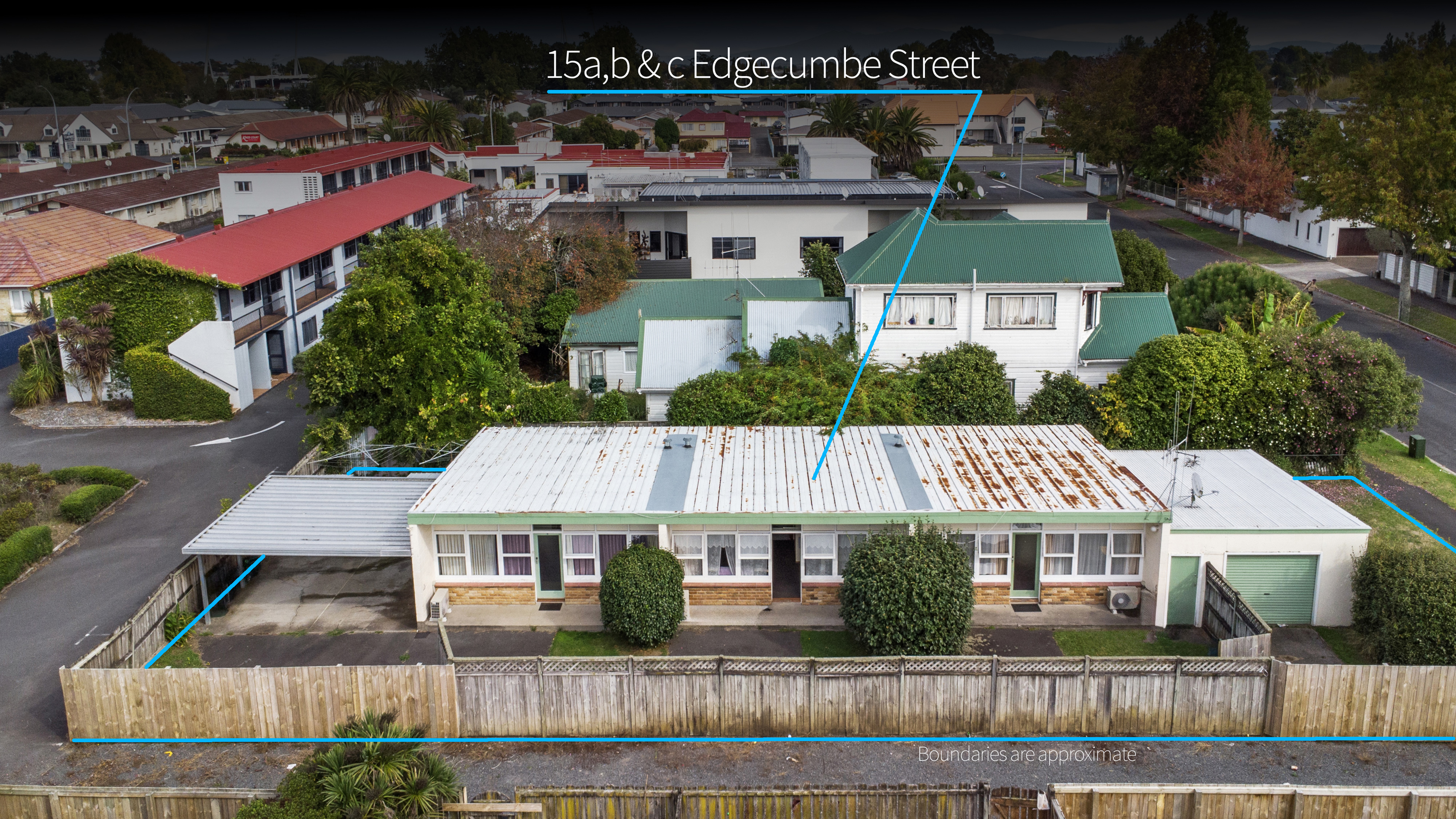 15A, B, C Edgecumbe Street, Whitiora