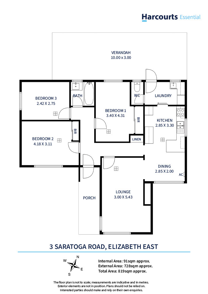 3 Saratoga Street, ELIZABETH EAST, SA 5112 House for Sale