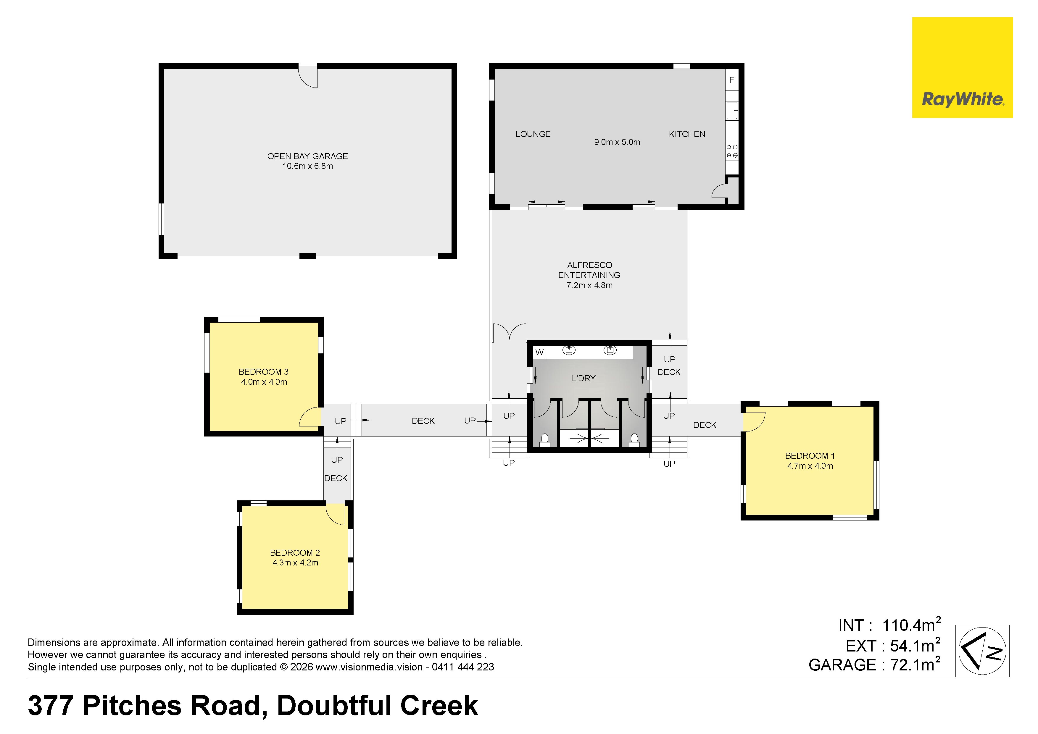 377 Pitches Road, Doubtful Creek For Sale by Farmbuy.com - floorplan 1
