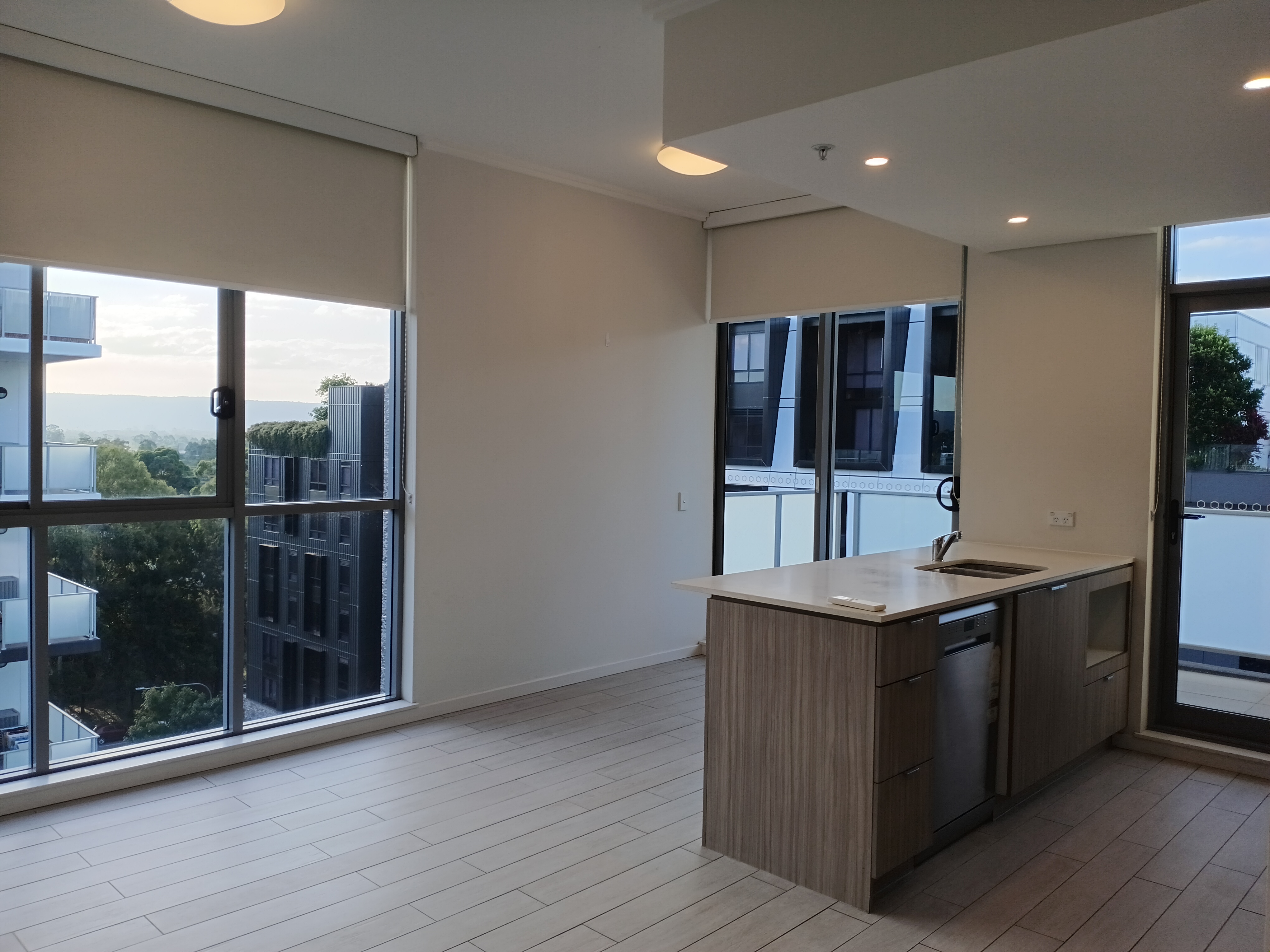 Building C Modern Two bedroom unit on 8th Floor