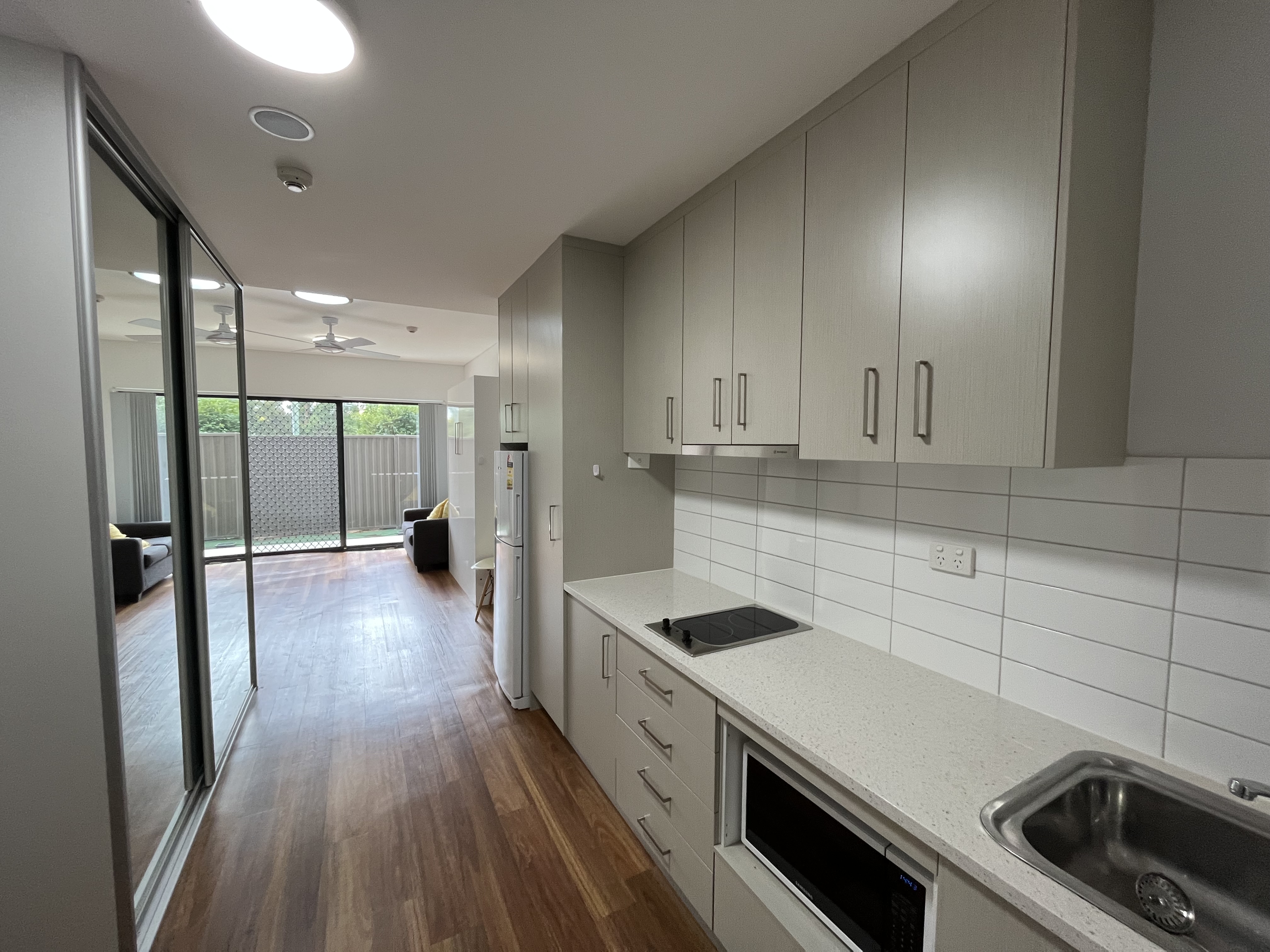 Studio with a courtyard!!