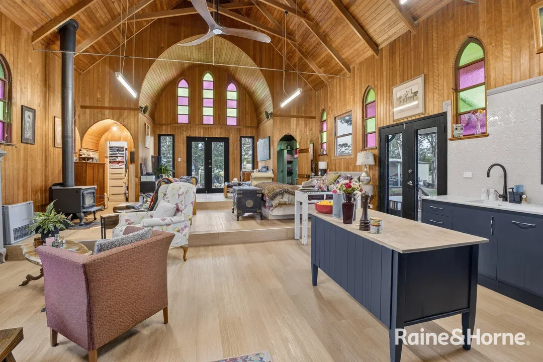 Farm For Sale - QLD - Tannymorel - 4372 - Beautifully Restored Historic Church on 1 Acre with 2 Titles 
