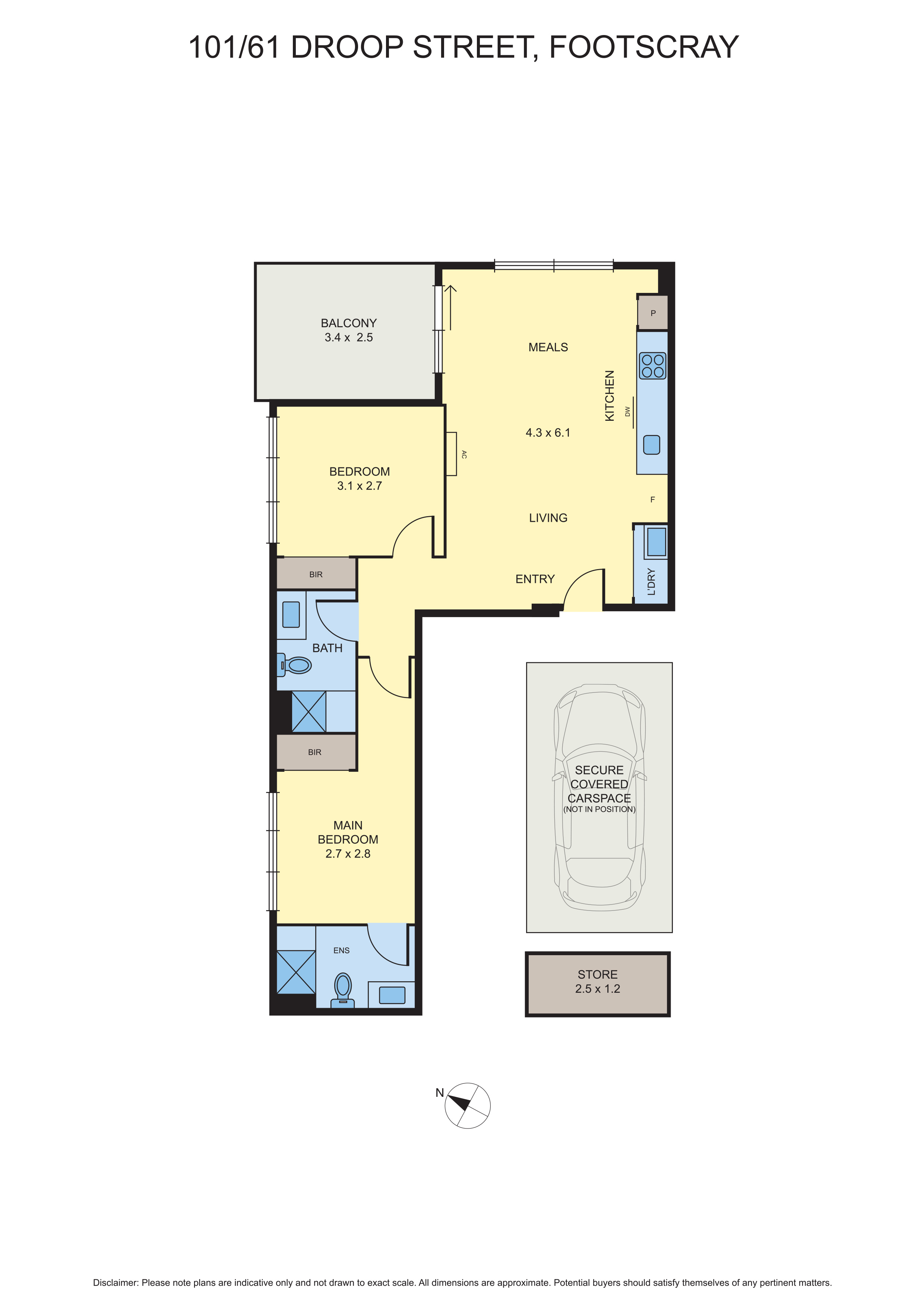 101/61 Droop Street, Footscray Recently Sold Compton Green