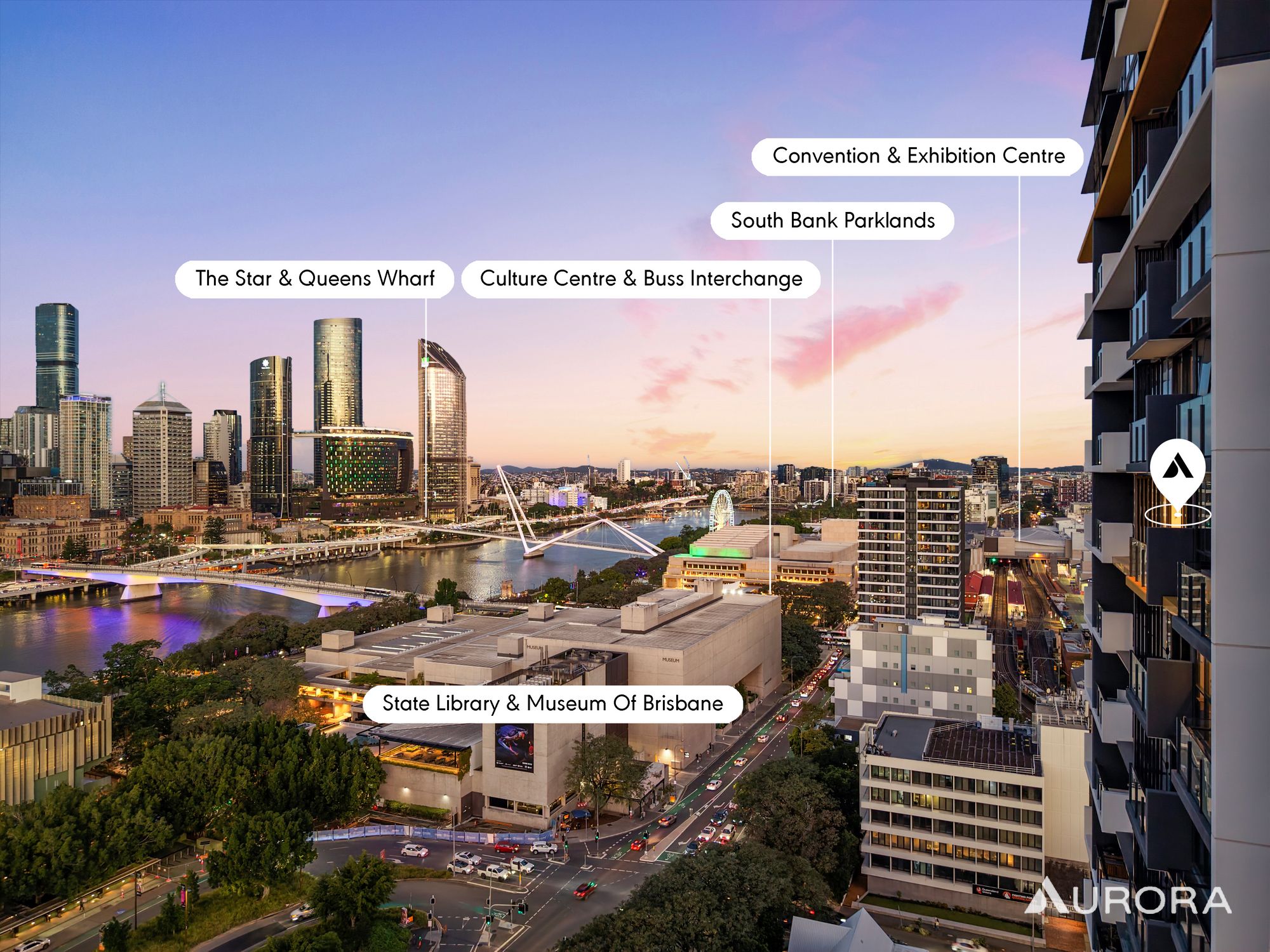 2005/19 Hope Street, South Brisbane For Sale by Aurora Property - image 2