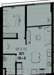 One bedroom apartment with car space