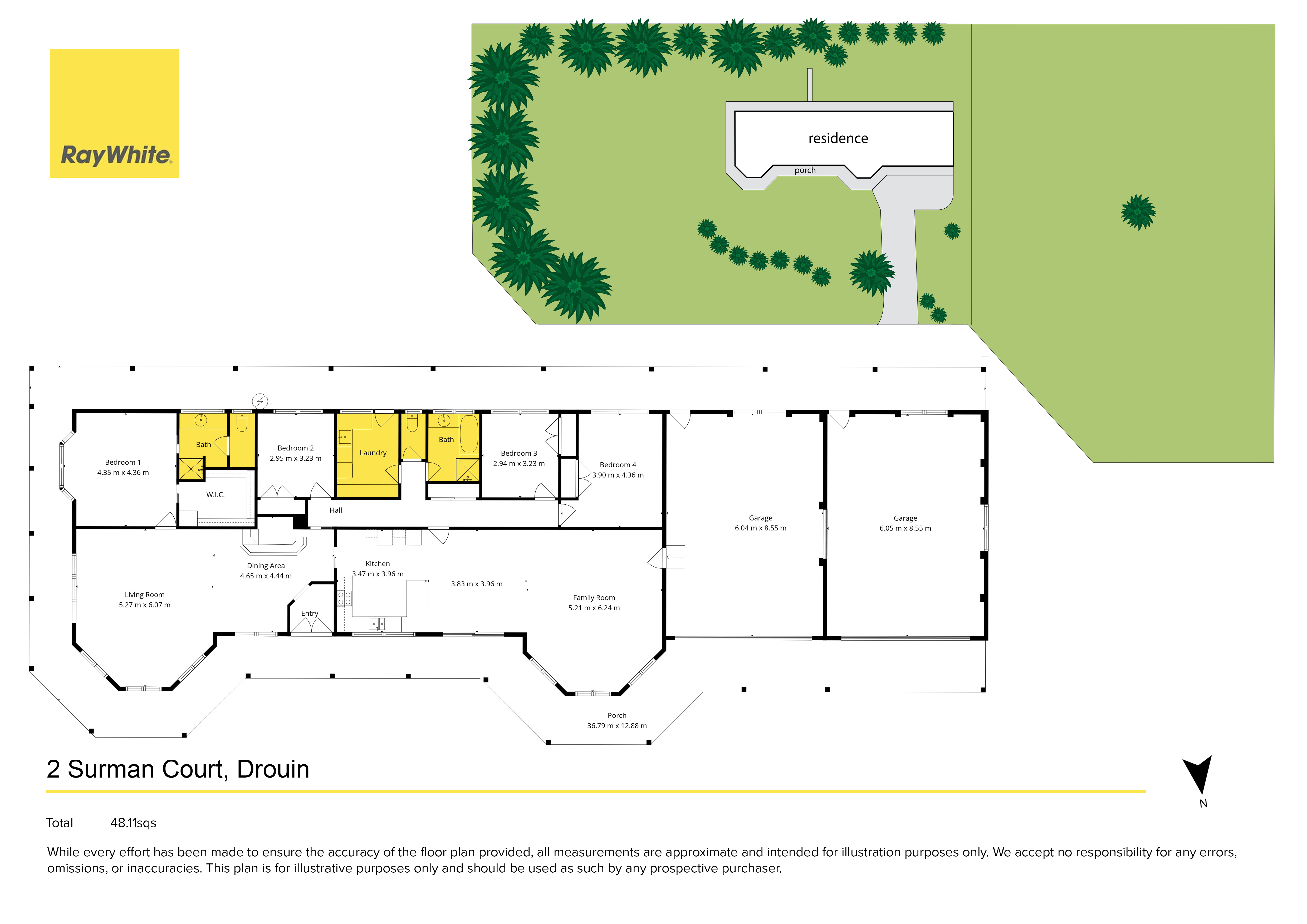 1 Surman Court, Drouin For Sale by Farmbuy.com - floorplan 1