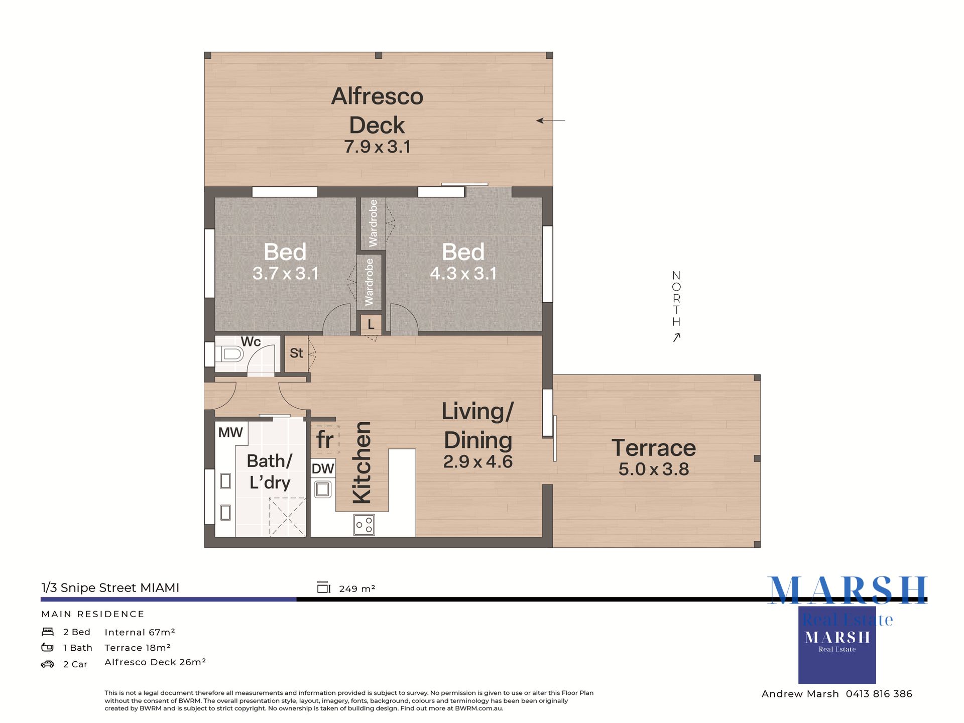 1/3 Snipe Street, Miami QLD