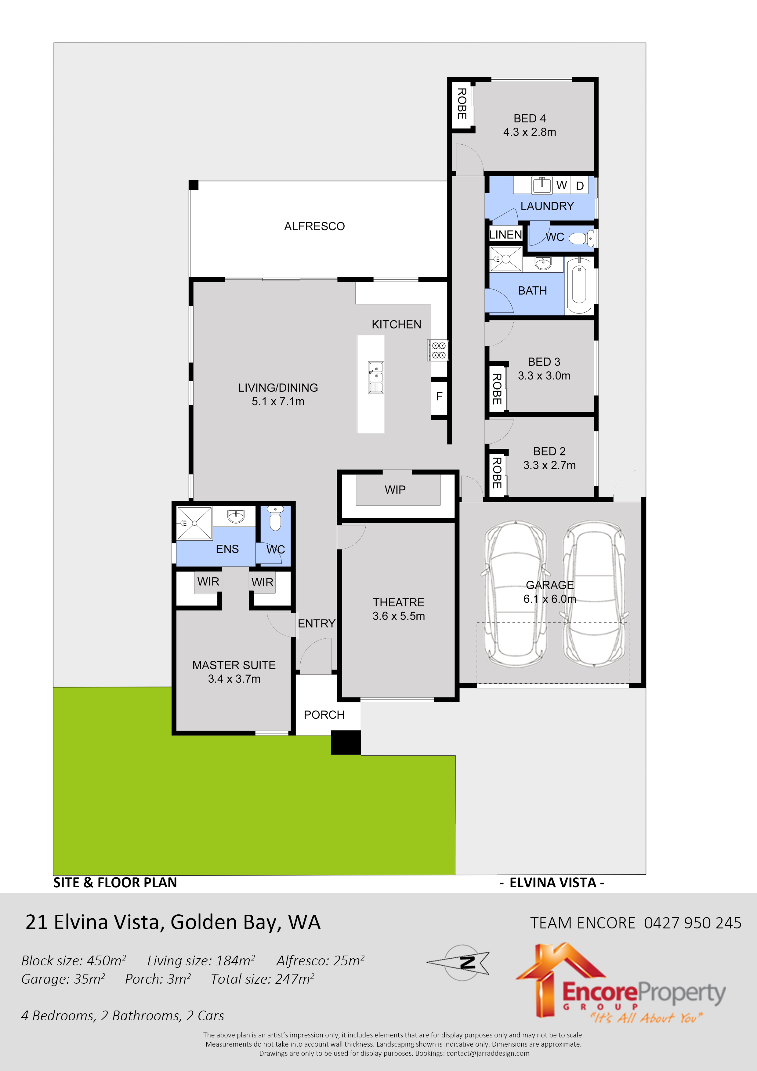 21 Elvina Vista, GOLDEN BAY, WA 6174 AUS