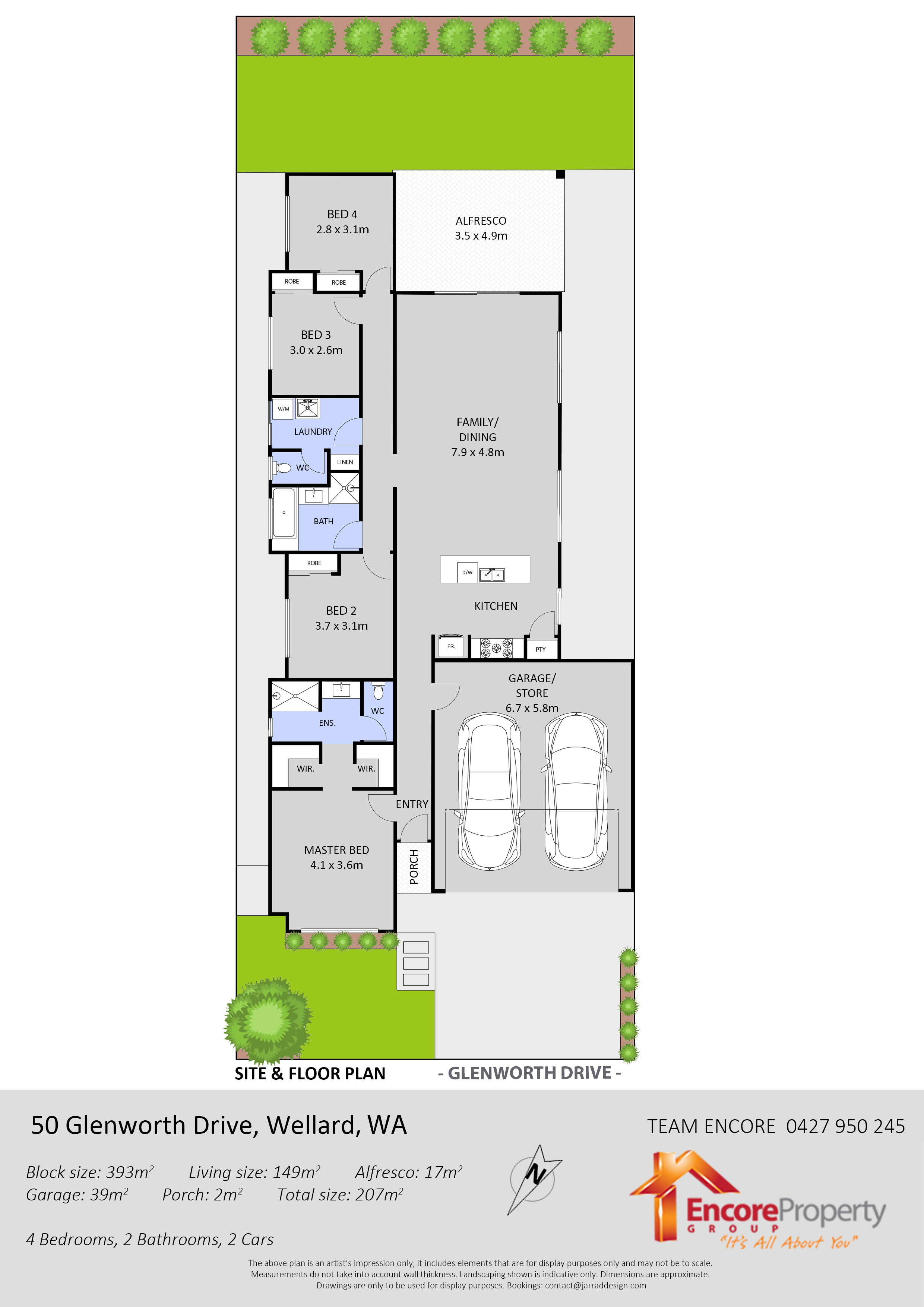 50 Glenworth Drive, WELLARD, WA 6170 AUS