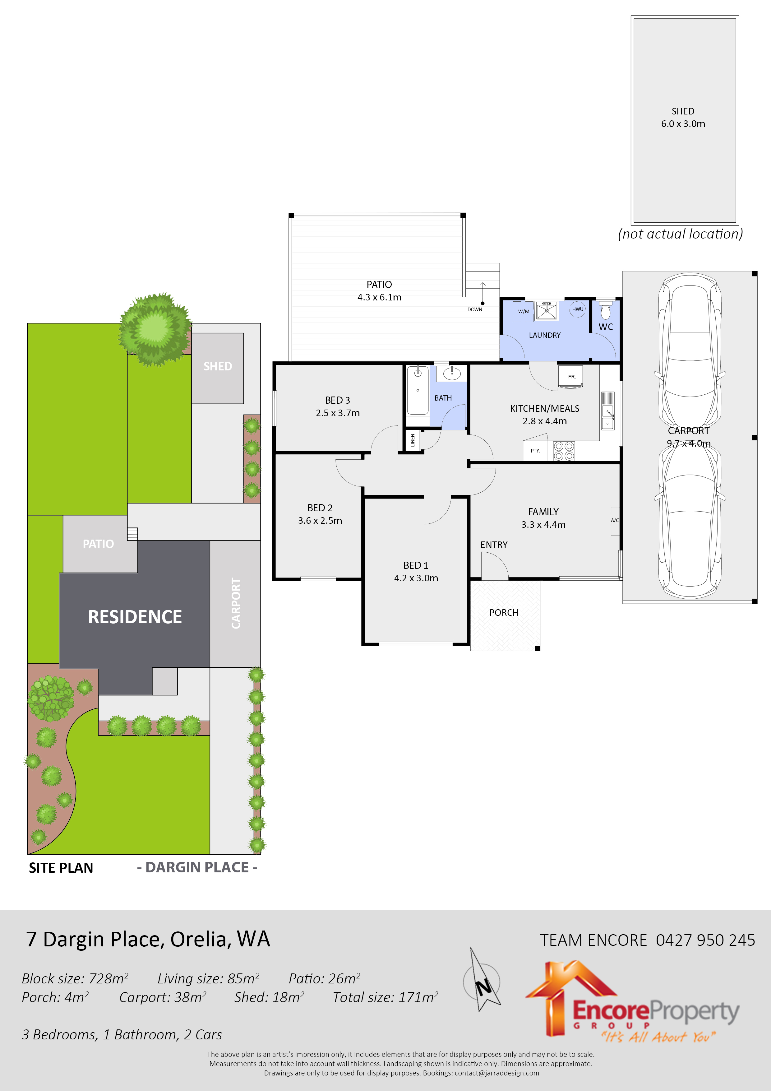 7 Dargin Place, ORELIA, WA 6167 AUS